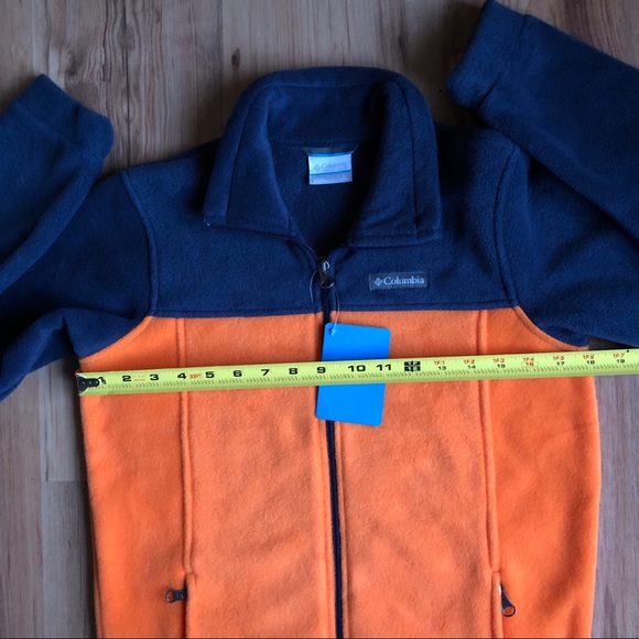 NEW COLUMBIA FLEECE JACKET Granite Mountain II Fleece Full Zip Large Kids - Picture 7 of 14